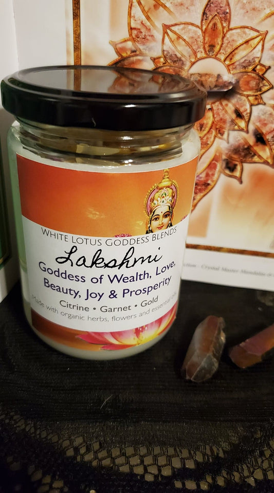 Lakshmi - Goddess Candle (12oz)