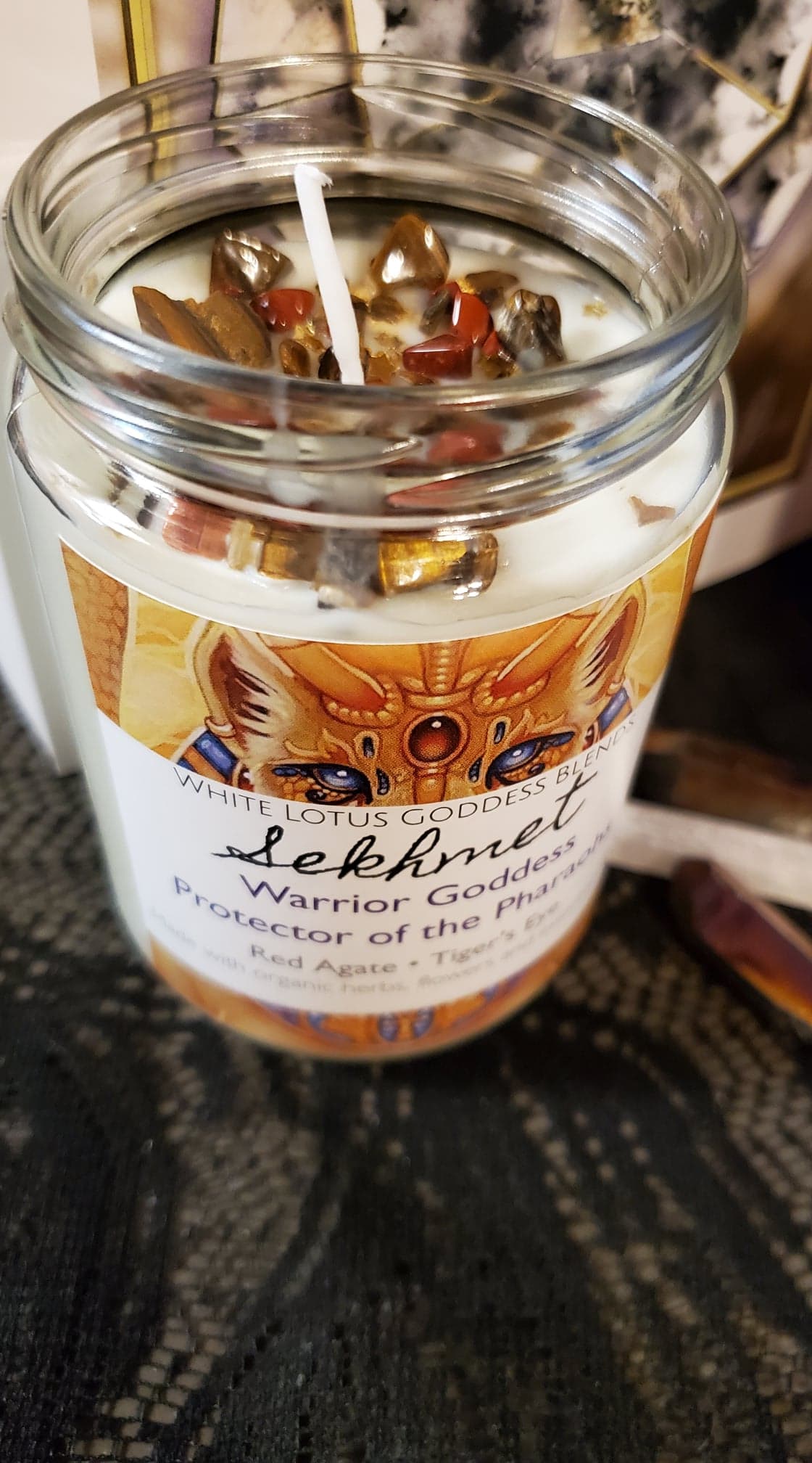 Sekhmet - Goddess Candle (12oz)