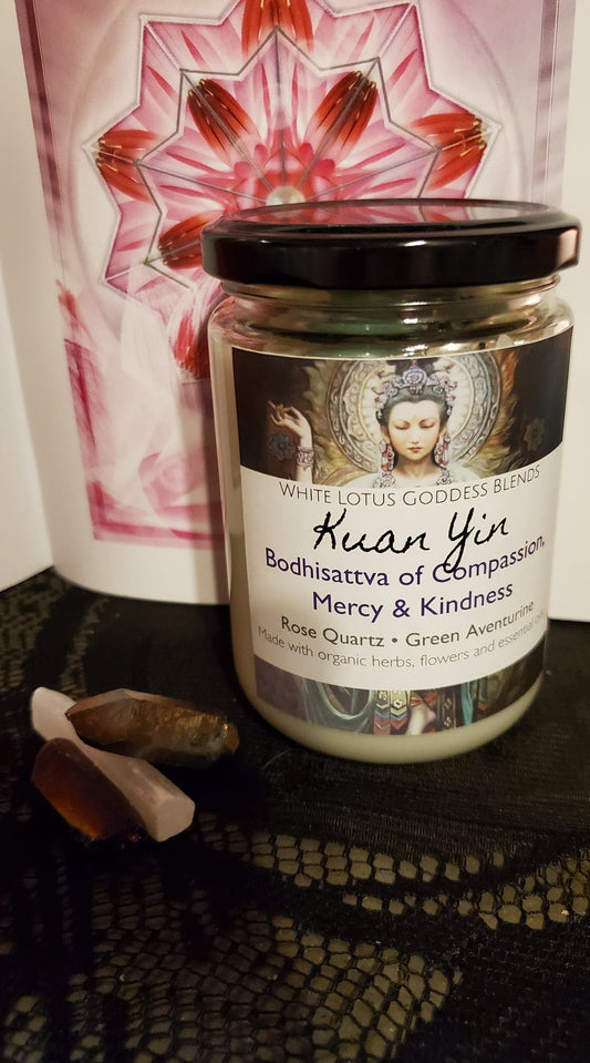 Kuan Yin - Goddess Candle (12oz)