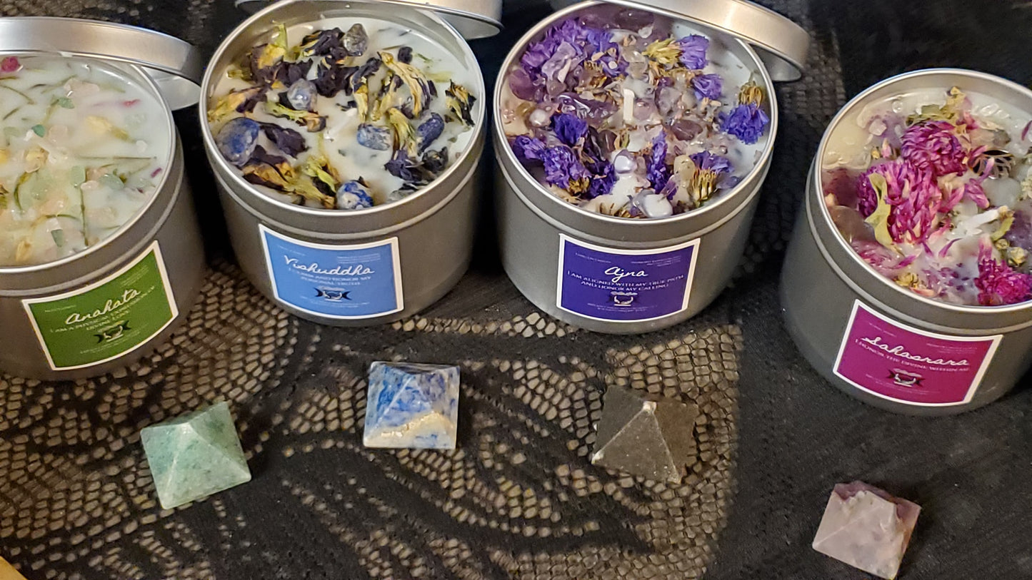 Chakra Candles Set (8oz)