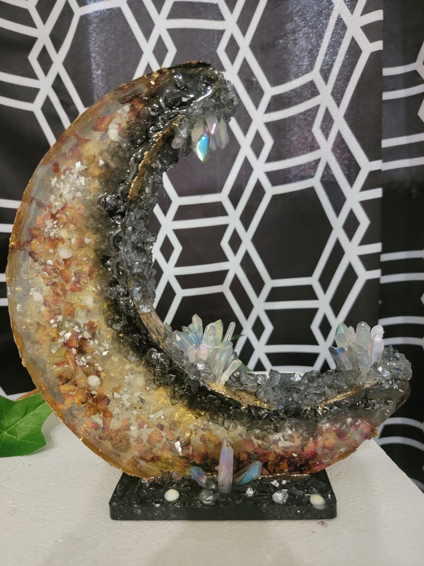 Crescent Moon Geode