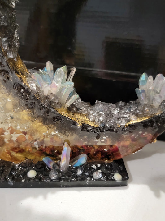 Crescent Moon Geode