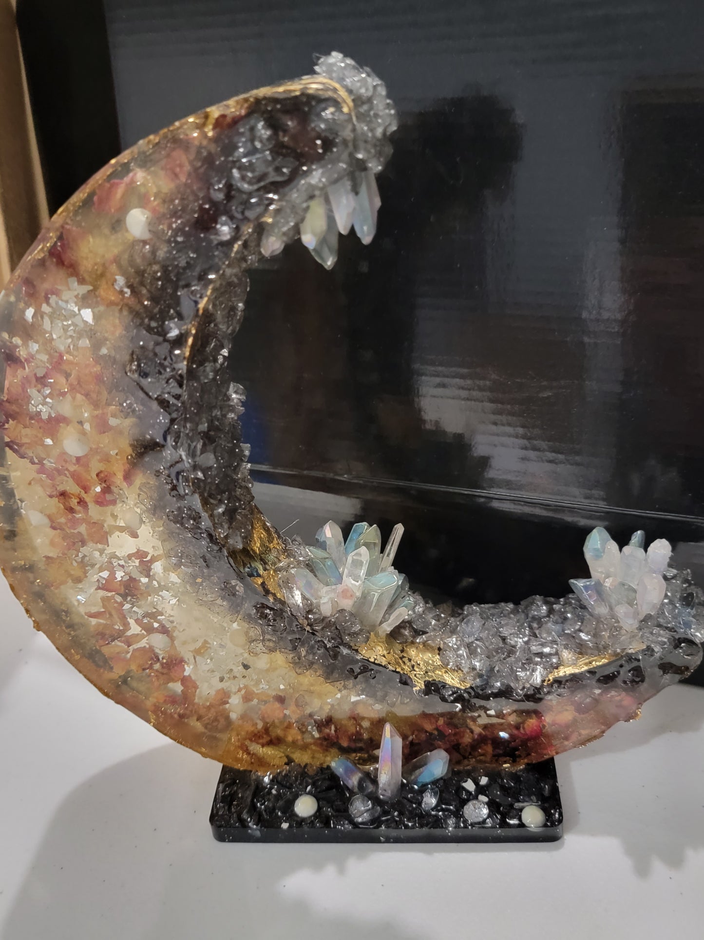 Crescent Moon Geode