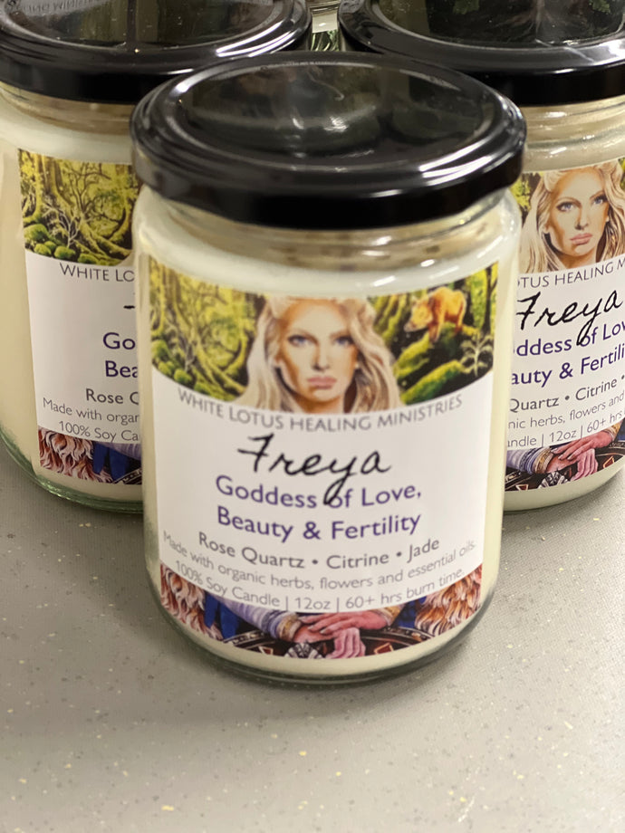 Freya - Goddess Candle (12oz)