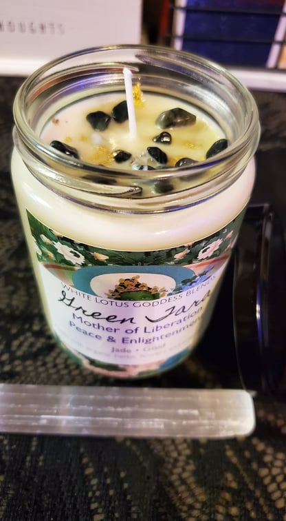 Green Tara - Goddess Candle (12oz)